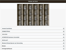 Tablet Screenshot of hermanvandoorn.eu